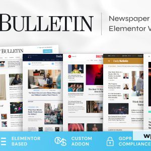 Daily Bulletin - Magazine & Newspaper WordPress Theme