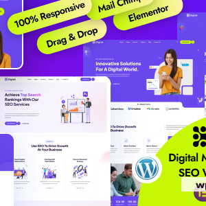 Digtek - Digital Marketing Agency WordPress Theme