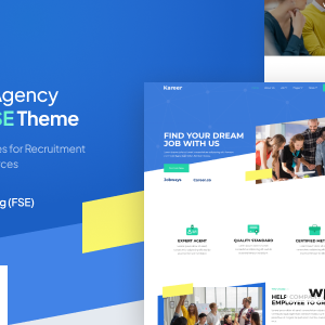 Kareer - Human Resource & Recruitment Agency FSE WordPress Theme