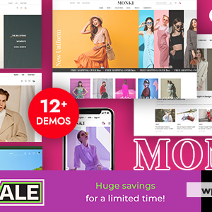Monki - Elementor Fashion WooCommerce WordPress Theme