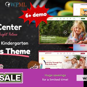 KidsCenter - Kindergarten and Kid Care Education WordPress Theme