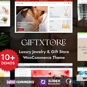 GiftXtore - Luxury Jewelry & Gift Store Elementor WooCommerce WordPress Theme