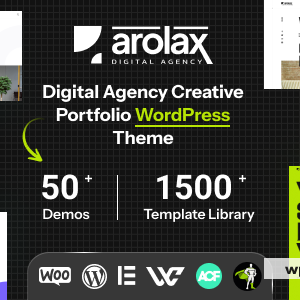 Arolax - Creative Digital Agency Theme
