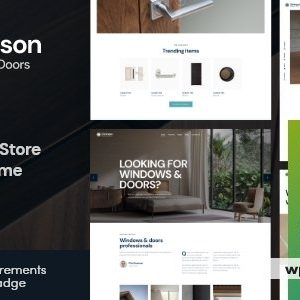 Chrimson - Windows & Doors Installation Services Store WordPress Theme + AI