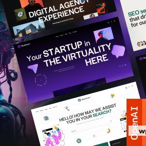 Quantum - Digital & IT Agency WordPress Theme