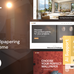 Tint - Renovation, Painting & Wallpapering WordPress Theme