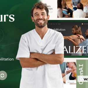 Resurs - Physiotherapy & Psychology Rehabilitation WordPress Theme