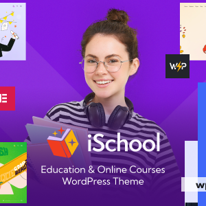 iSchool - Education & Online Courses WordPress Theme