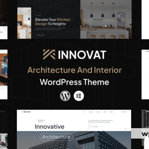 Innovat - Architecture & Interior WordPress Theme + RTL