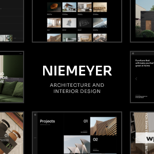 Niemeyer - Architecture and Interior Design Theme