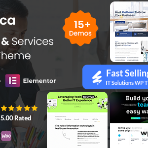 Anomica - IT Solutions and Services WordPress Theme + RTL