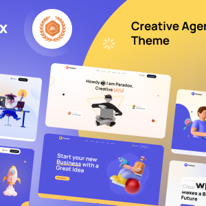Paradox - Creative Agency WordPress Theme