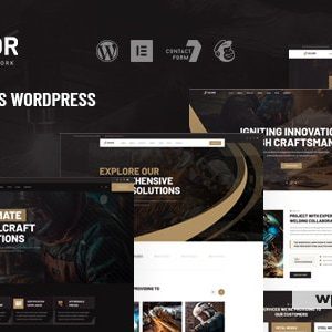 Voldor - Welding & Metal Work WordPress Theme