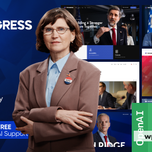 Progress - Politics, Candidate & Fundraising WordPress Theme