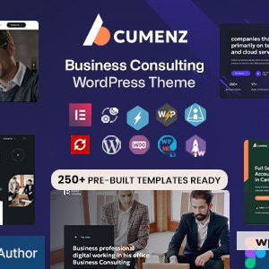 Acumenz - Business & Consulting WordPress Elementor Theme