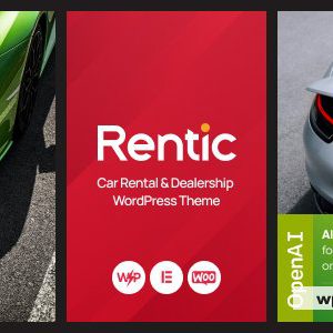 Rentic - Car Rental & Dealership WordPress Theme