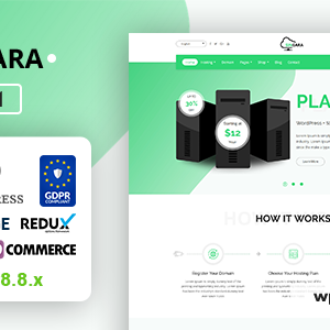 Singara - Multipurpose Hosting with WHMCS WordPress Themes