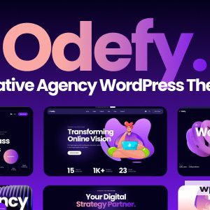 Odefy 1.0.10 - Creative Multipurpose WordPress Theme