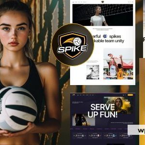 Spike - Volleyball WordPress Theme