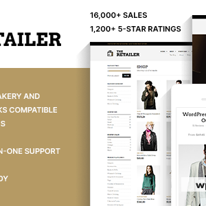The Retailer - Responsive WordPress Theme