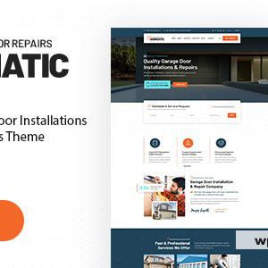 Dormatic – Garage Door Repair WordPress Theme