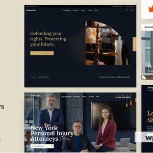 Avvocato - Lawyer & Attorney WordPress Theme