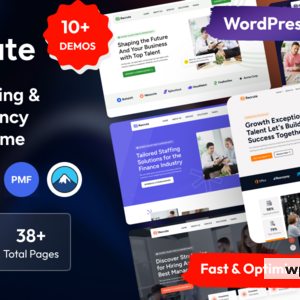 Recrute - Staffing & Recruiting Agency WordPress Theme