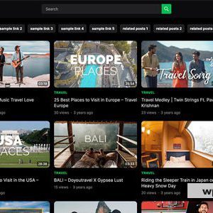 BlackVideo Pro – WordPress Theme