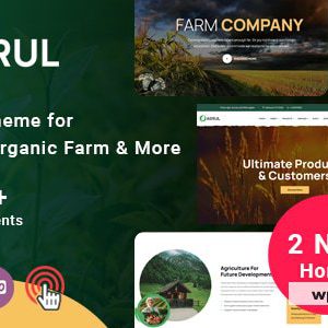 Agrul - Agriculture WordPress Theme