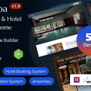 Viba - Luxury Resort & Hotel Elementor WordPress Theme