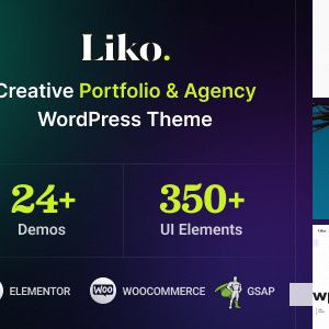 Liko - Creative Agency & Portfolio WordPress Theme