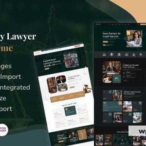 Ensaf - Attorney Lawyer WordPress Theme