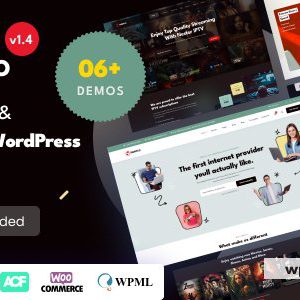 Norflo - ISP & IPTV Services Elementor WordPress Theme