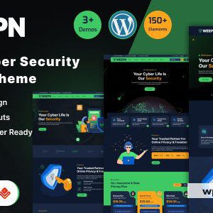 Weepn - VPN & Cloud Services WordPress Theme