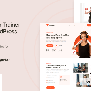 Treina – Personal Trainer & Fitness FSE WordPress Theme