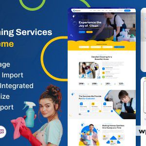 Kleanix - Cleaning Service WordPress Theme