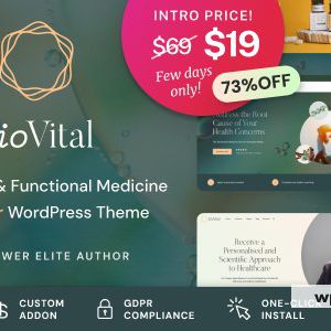 BioVital - Functional Medicine Doctor WordPress Theme
