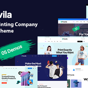 Presvila - Printing Company WordPress Theme