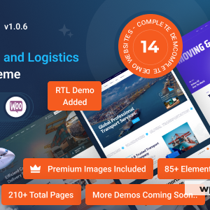 Logitic - Transportation & Logistics WordPress Theme