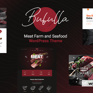 Bubulla - Meat Farm, Butcher & Seafood Store WordPress Theme