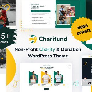 ChariFund - Charity & Donation Foundation WordPress Theme Multipurpose