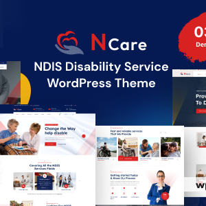 Ncare - NDIS Disability Service WordPress Theme