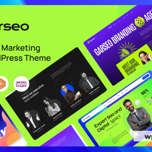 Garseo - SEO & Digital Marketing Agency WordPress Theme
