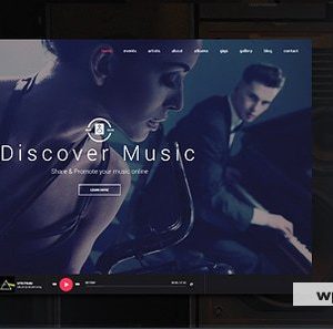 Muziq - Music Band & Musician WordPress Theme
