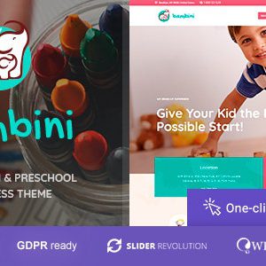 Bambini - Kindergarten & Pre-School Theme