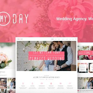 Plan My Day - Wedding / Event Planning Agency WordPress Theme