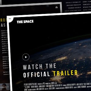 The Space - Single Film Campaign WordPress Theme