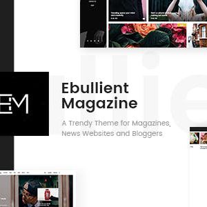 Ebullient - Modern News and Magazine Theme