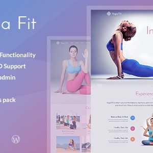 Yoga Fit - Sports, Fitness & Gym WordPress Theme