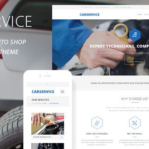 Car Service - Mechanic Auto Shop WordPress Theme